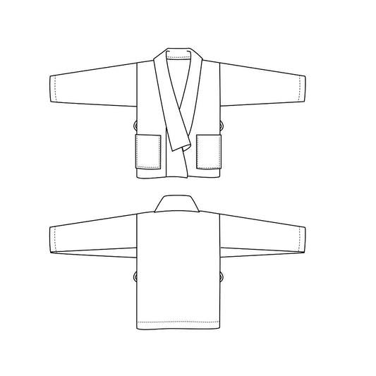 モジュール式ジャケット【洋裁パターン】