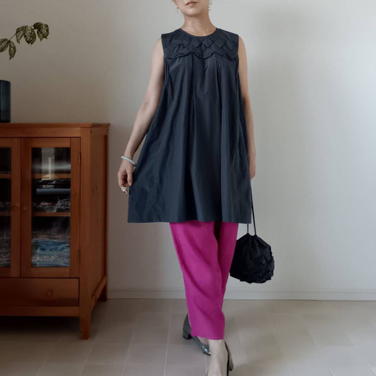 プリーツトップス【洋裁パターン】