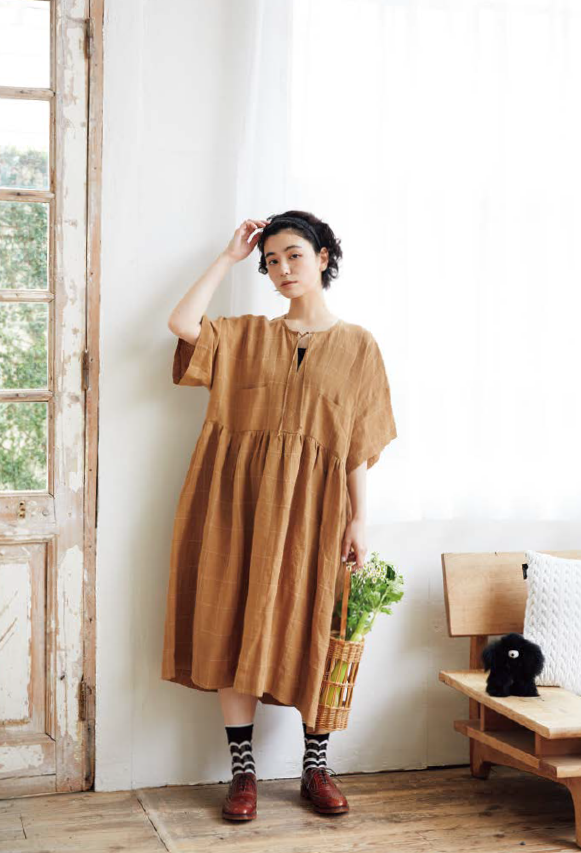 ゼロウェイストの大人服 ハギレを出さないソーイング（みらいパターン著）